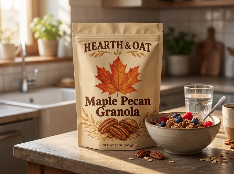 Granola pouch for , an AI-generated example made with Nano Banana 2.1